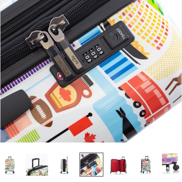 Canada Strong Fernando by Heys Canadian 3 Piece Luggage - Picture 6 of 10